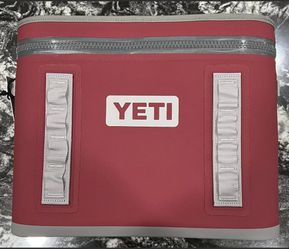 New YETI Hopper Flip 18 Portable Soft Cooler Harvest Red Model