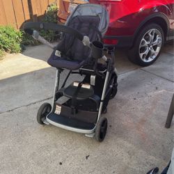 Graco double baby stroller