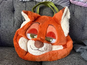 Disney Zootopia Nick Wilde Plush Crossbody Bag Potdemiel NWT