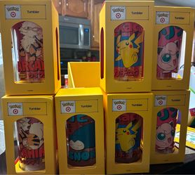Pokemon Tumbler Cups