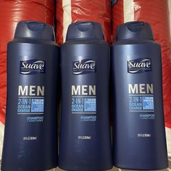 (3) Suave Men 2-1 S& C