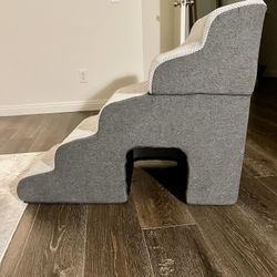 5-Step Dog Stairs/Ramp for High Beds and Couch