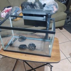 10 Gallon Fish Aquarium Setup $25