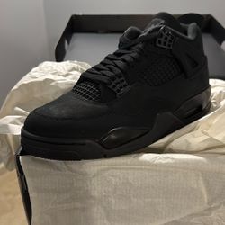Jordan 4 Black Cat Size 9.5 