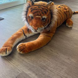 Plush Tiger  Large