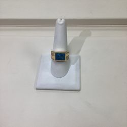 Men’s Blue Stone Ring 