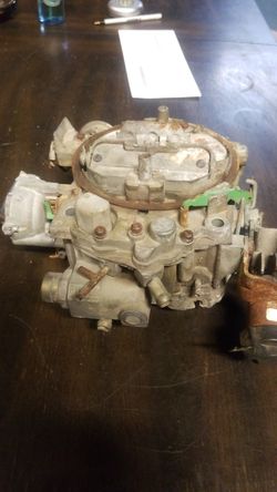 Rochester big block Quadrajet carburetor.