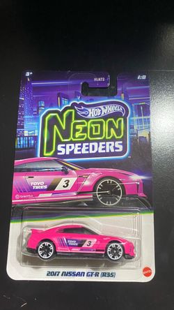 Hot Wheels Neon Speeders 2017 Nissan GT-R (R35)