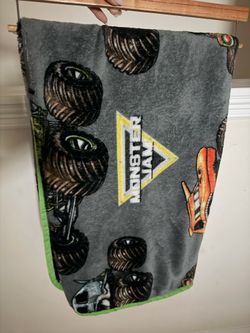 Monster Jam Blanket