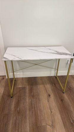Faux Marble Desk