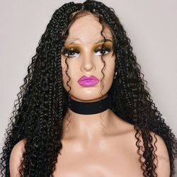 Custom Boho Braided Wig( Made To Order)