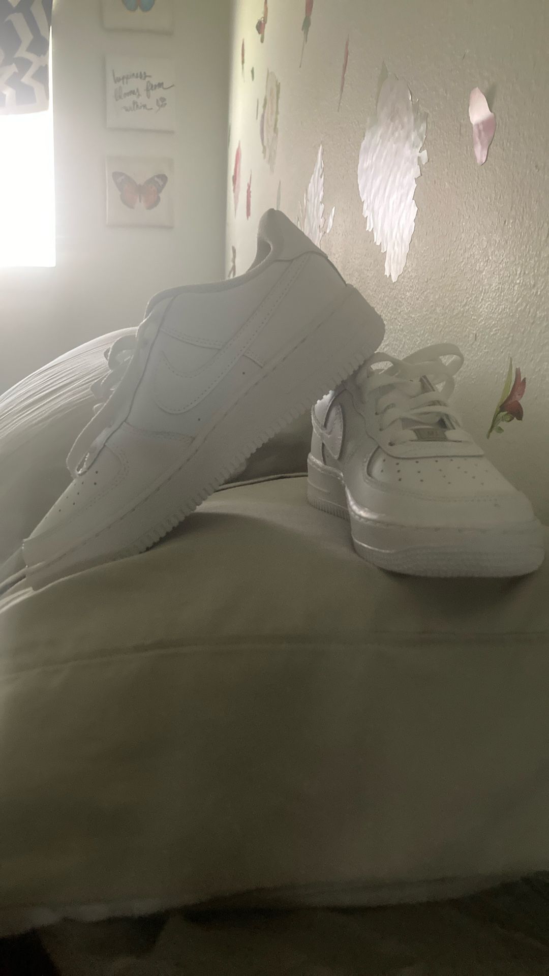 White NIKE!!