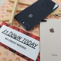 Apple IPhone 7 Plus / IPhone 8 Plus - $1 DOWN PAYMENT - NO CREDIT NEEDED