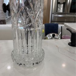 Crystal candle holder