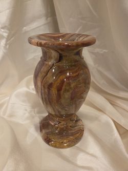 Vintage Heavy Marble Urn Vase