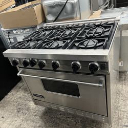 Viking Professional 36” Gas Range Stainless Steel 