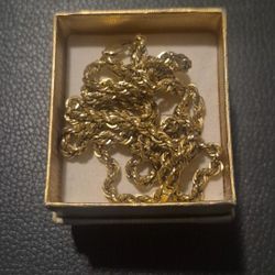 Rope chain/ Uzi Ring