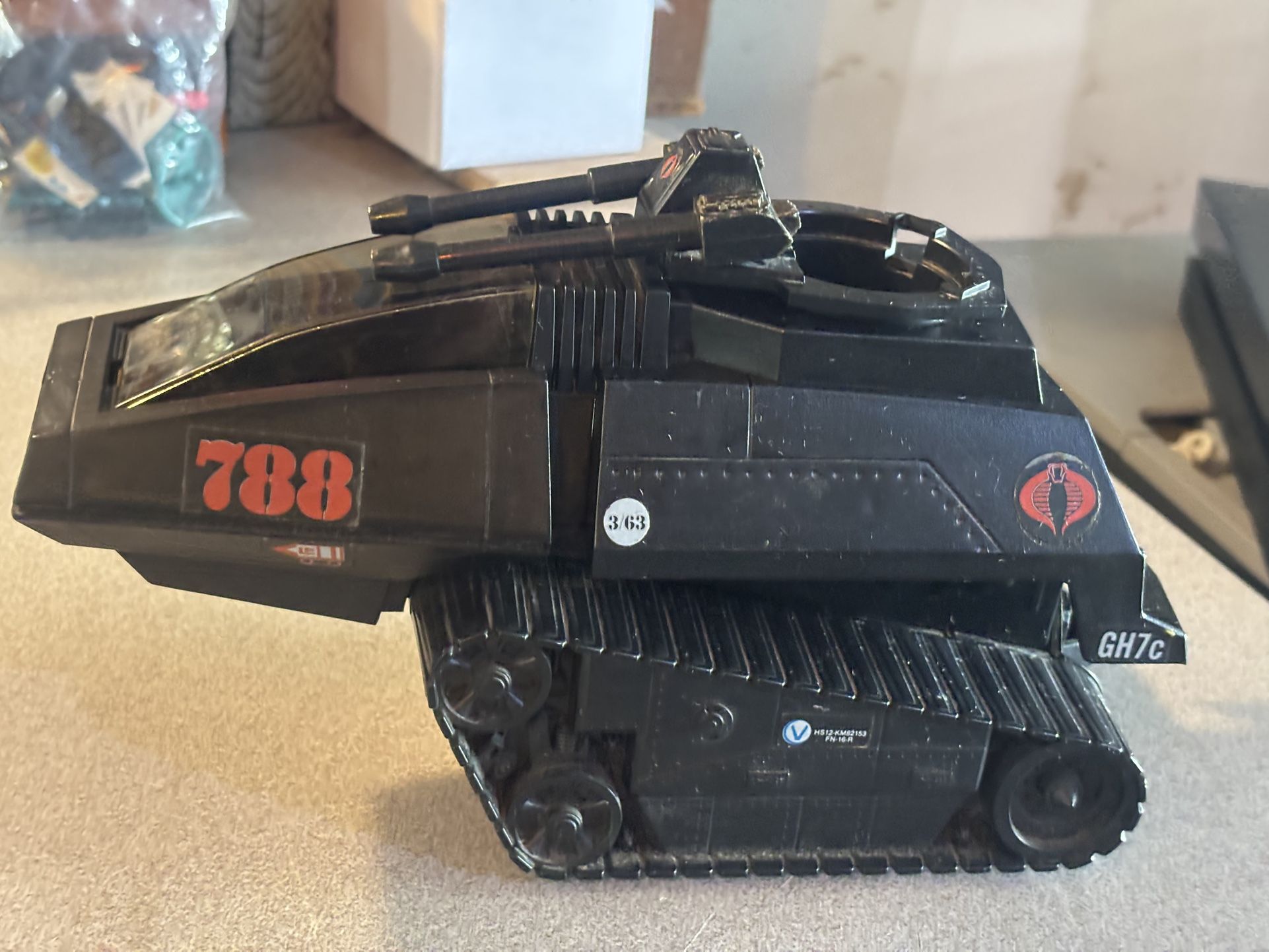 Original GI Joe ARAH Cobra 1983 Hiss Vehicle