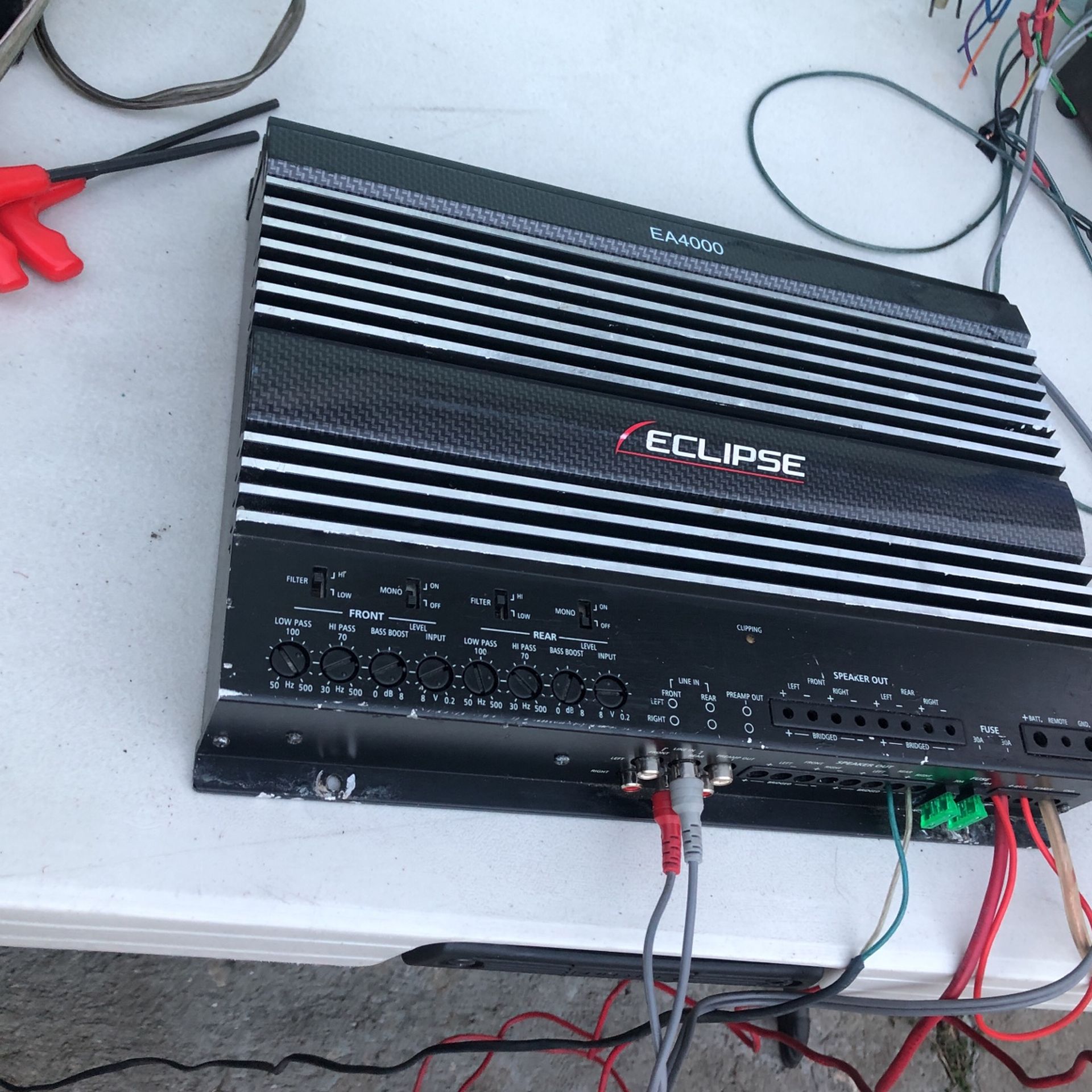 ECLIPSE EA4000 Four Channel Amplifier 