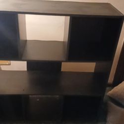2 Nice Black Cubby And Stand