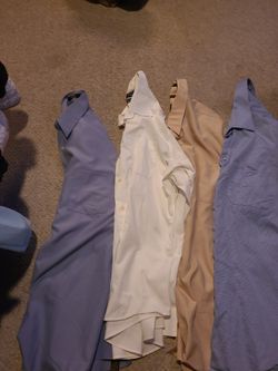 Men's Long Sleeve dress Shirts Good Condition $10 Each Size 15 1/2 and16 1/2