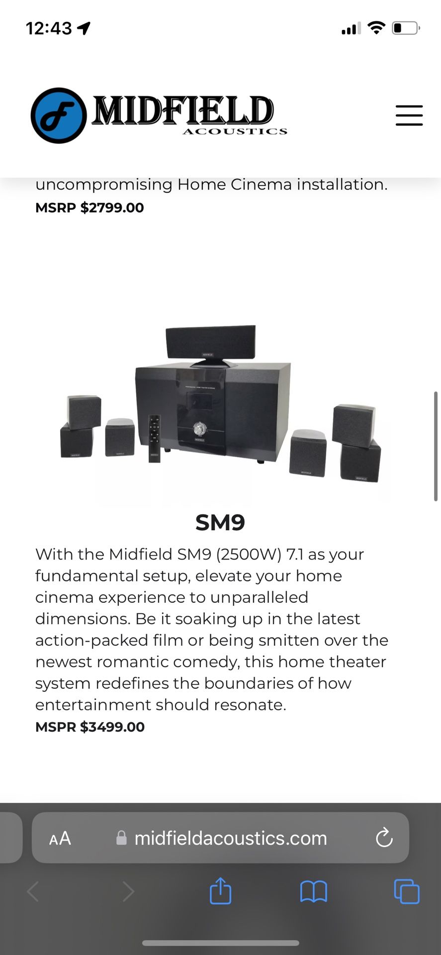 Midfield SM9