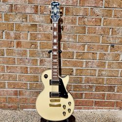 Epiphone Les Paul Custom Blackback Electric Guitar