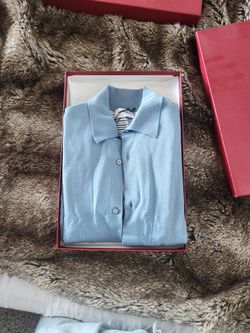Ferragamo Full Button Polo