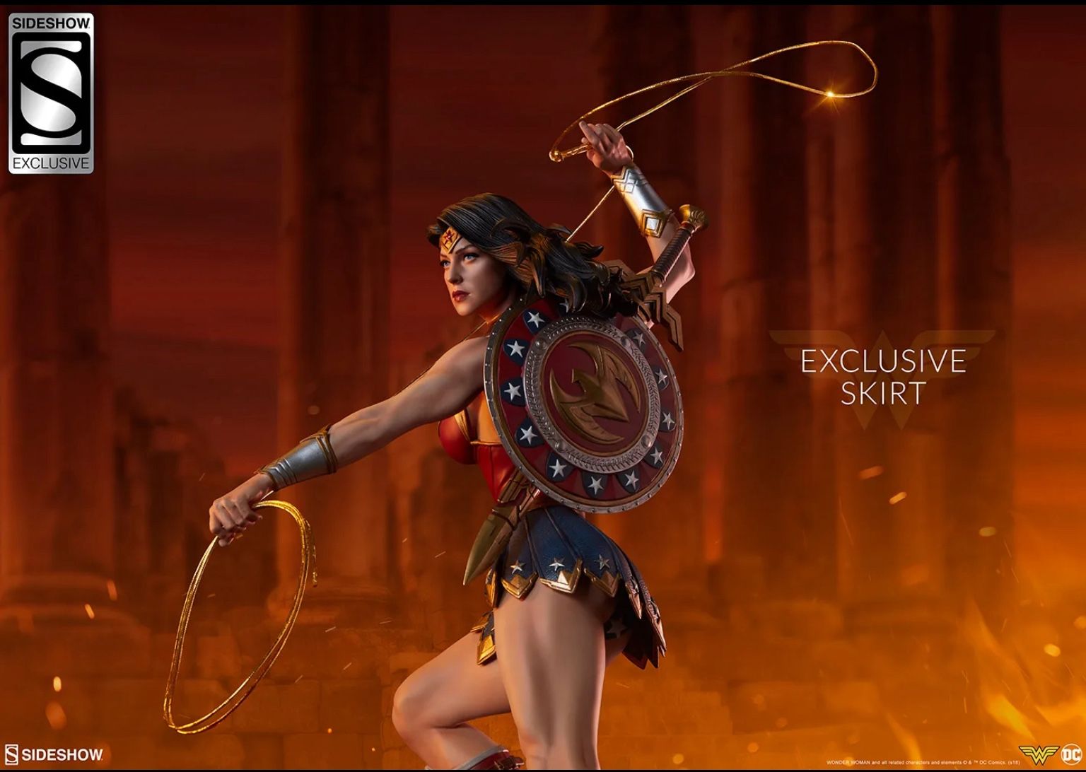 Sideshow Collectibles Exclusive Premium Format Wonder Woman Statue