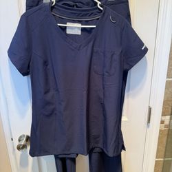 Skechers Navy Blue Women’s Scrub Set