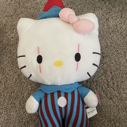 Hello Kitty Circus Clown plush