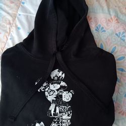 Neff Mickey Mouse Black Hoodie 