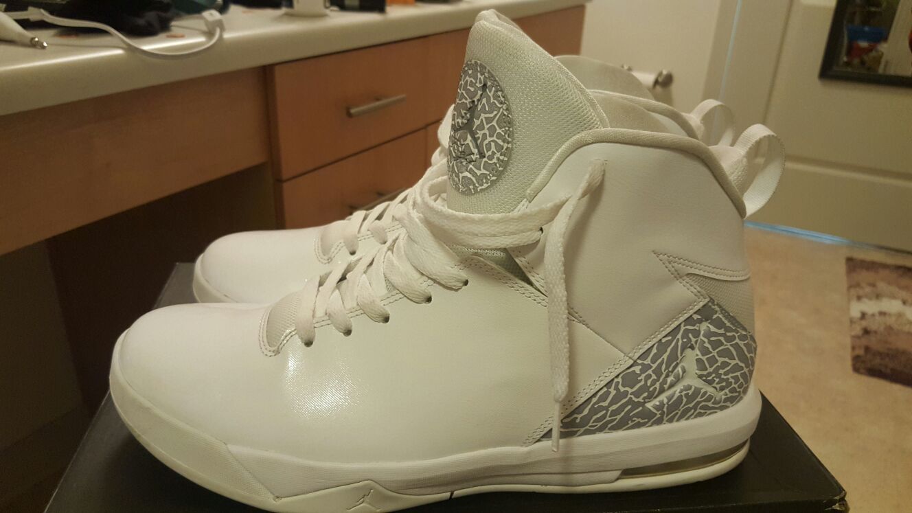 Jordan's flights white