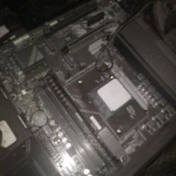 GIGABYTE B550M GAMING X WIFI6 AM4 AMD B550 Micro ATX Motherboard And Amd Ryzen 5 5500 With CPU Fan