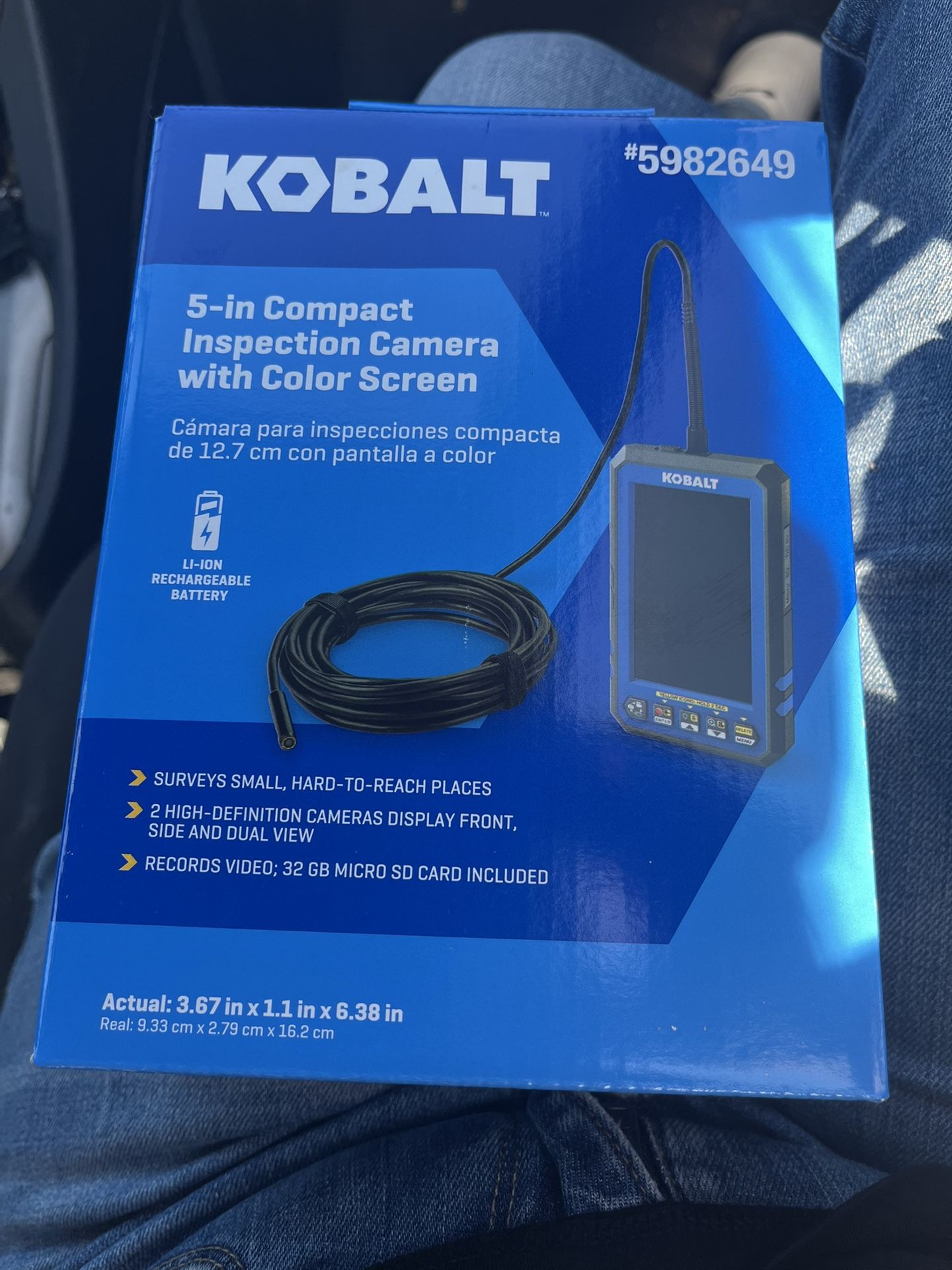 Kobalt 5 In Compact Inspection Camera