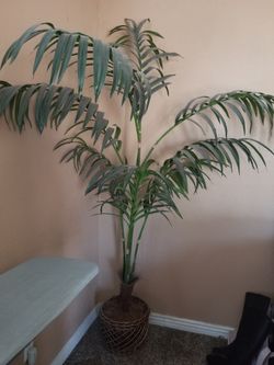 Artificial palm tree