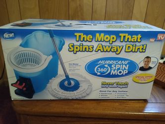 Hurricane Spin Mop NEW