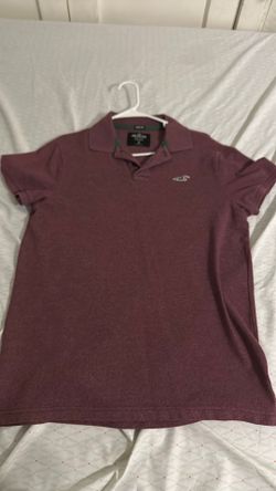 hollister collard shirt