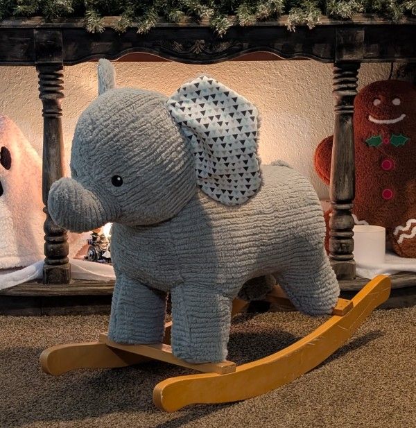 Rocking Plush Elephant