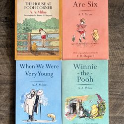 WINNIE THE POOH BOOKS (LOT OF 4)