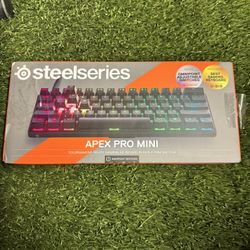 SteelSeries Apex Pro Mini 60% Wired Mechanical Gaming Keyboard