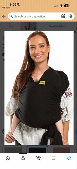 Boba carrier wrap