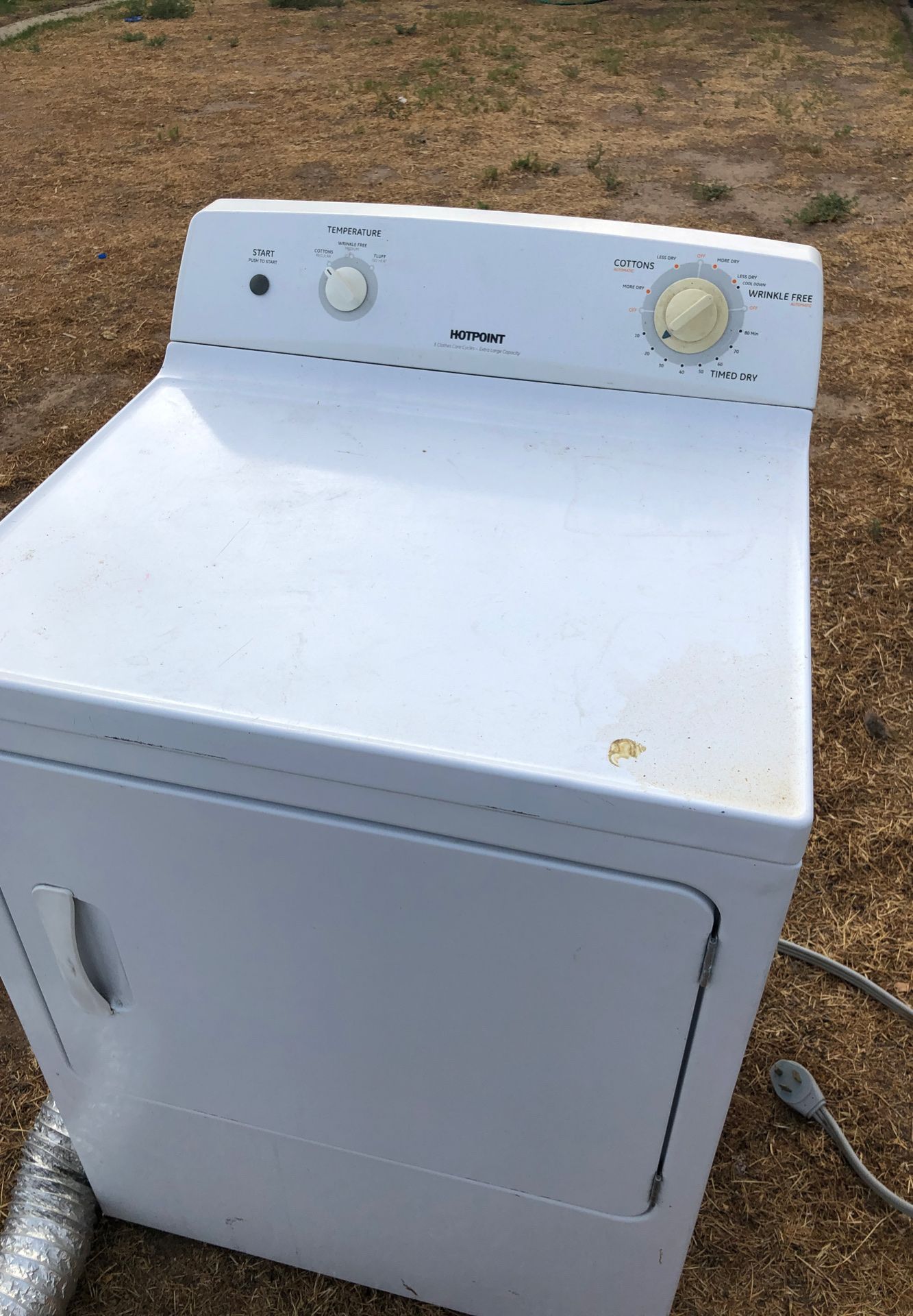 Washer and Electric dryer