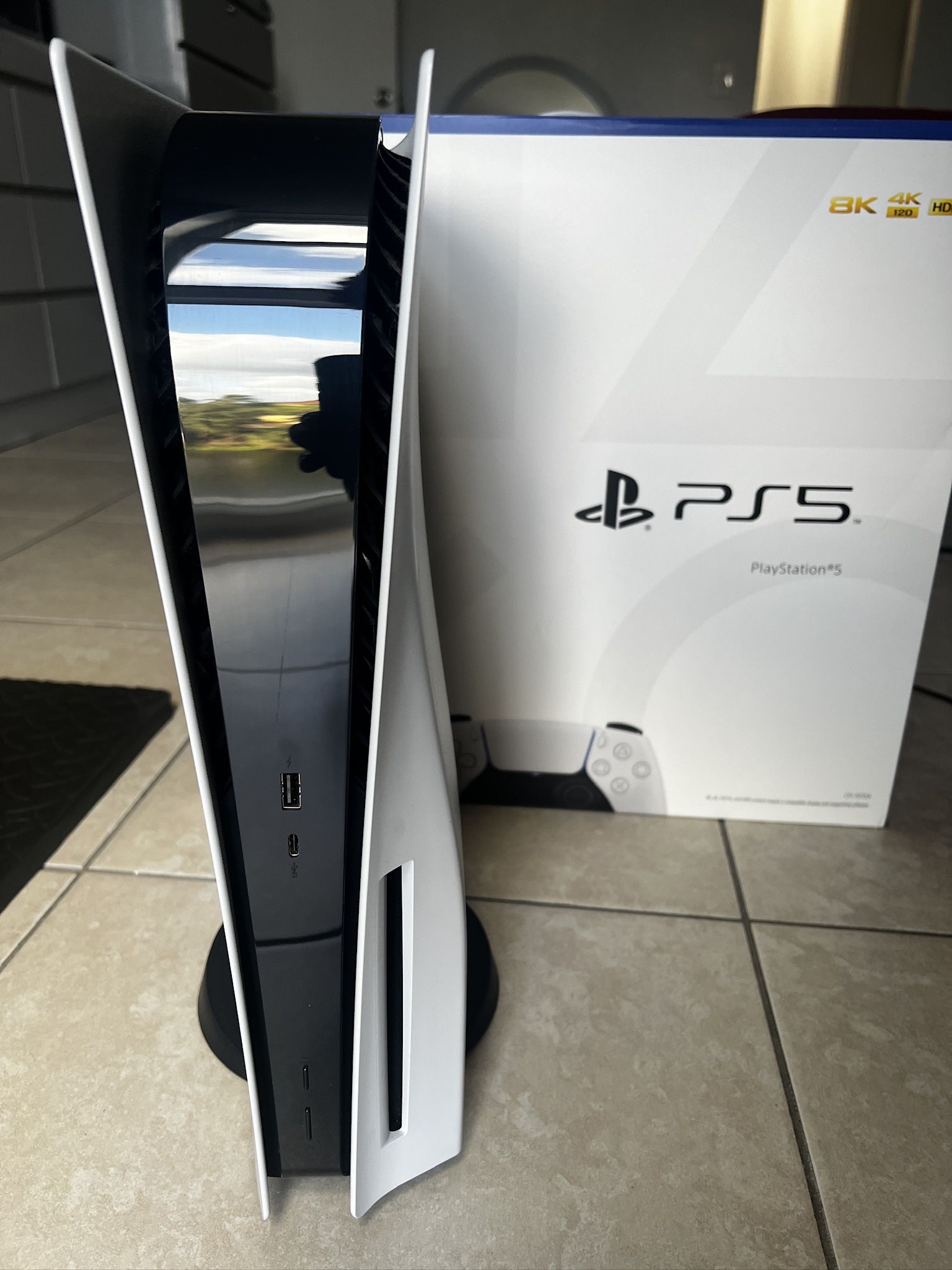 PS5 Console Sony Playstation 5 (Disc Edition) without PS5 Controller.