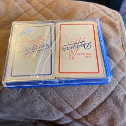 Vintage LA DODGERS  PLAYING CARDS 