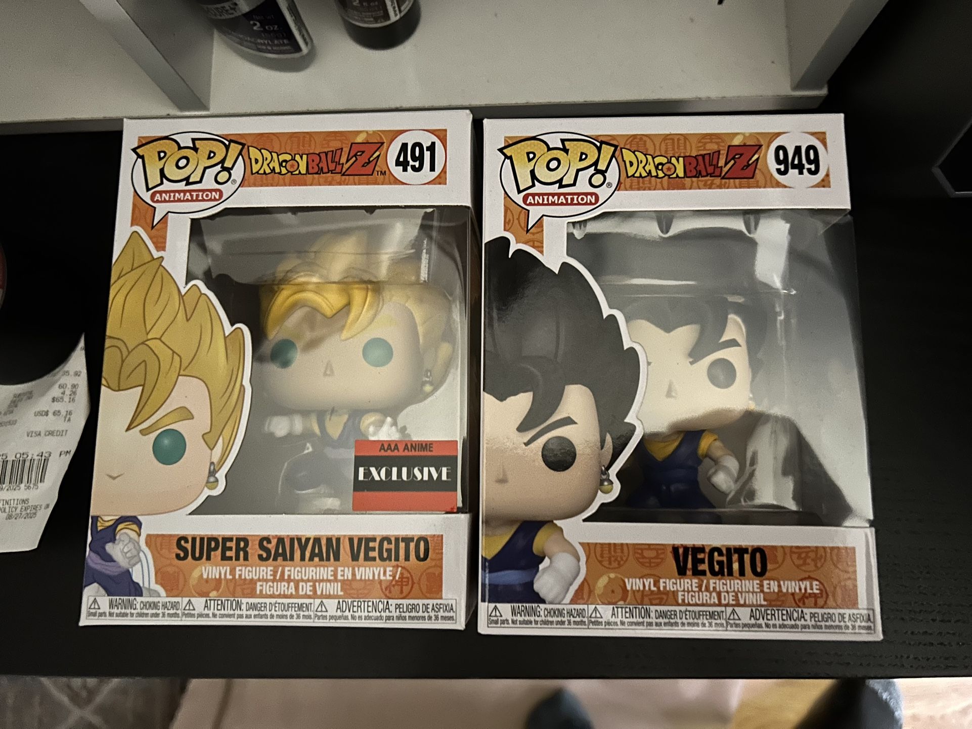 Vegito Funko Pops