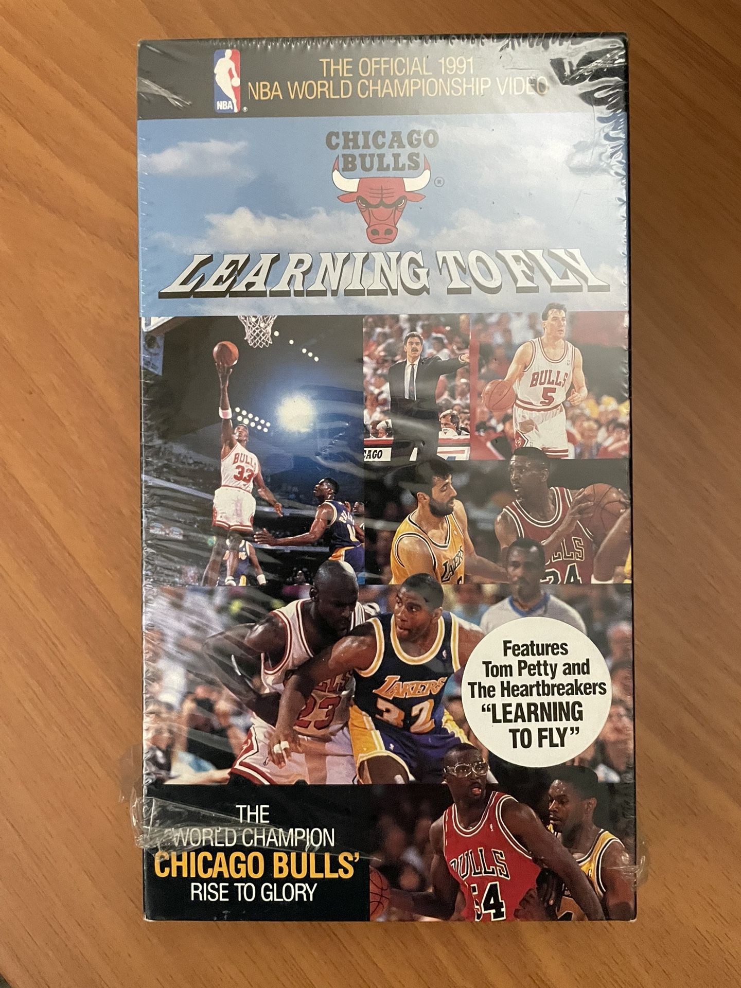 Learning To Fly VHS Chicago Bulls Jordan Pippen
