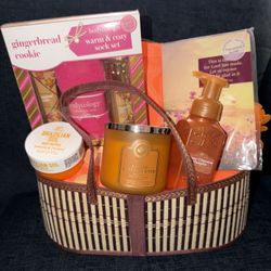 Orange gift basket