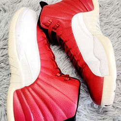 Size 13 Nike Air Jordan 12 XII Retro Gym Red White 130690-600.
