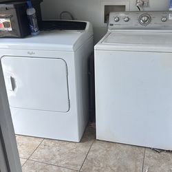 Washer and dryer
